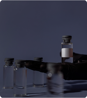 frasco de medicamento
